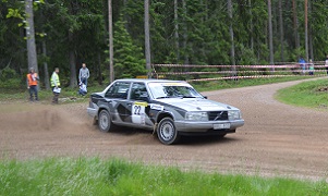 Frederick Eckhardt går från klarhet till klarhet i VOC Mekonomen Rally Elit B. Blir det ett nytt utropstecken i Kil? Foto: VOC Mekonomen Rally – Charlott Holmqvist
